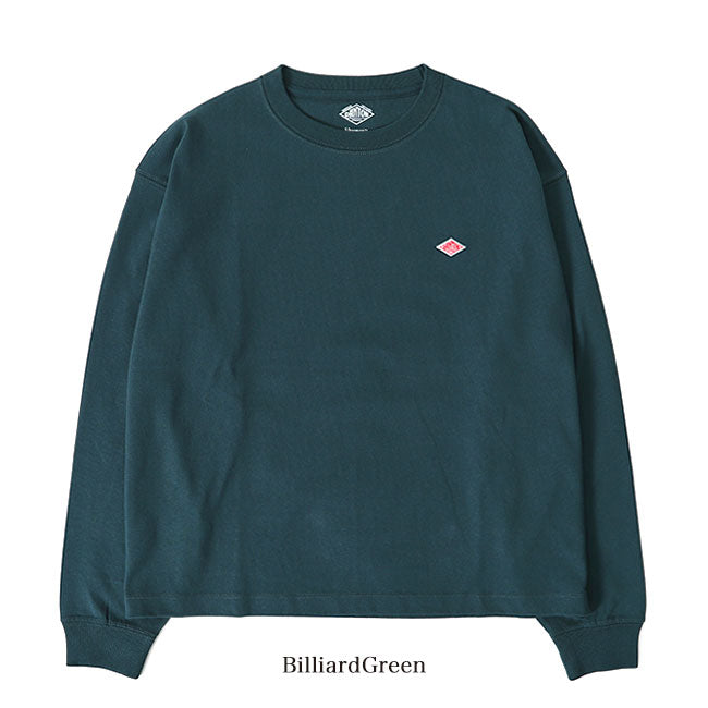DANTON ダントン ワッペンロゴ ワイド ロンT DT-C0132 DT-C0133 長袖Tシャツ メンズ レディース