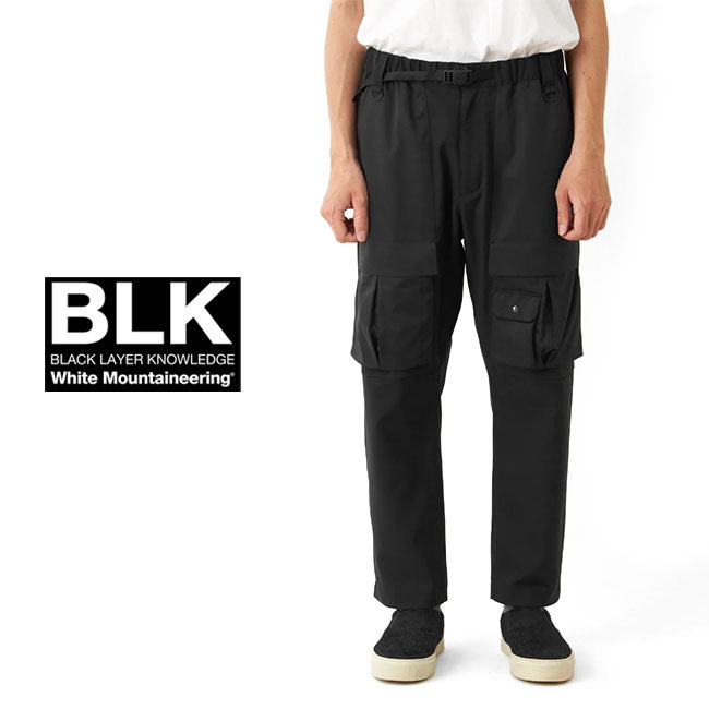 BLK White Mountaineering TECH LOGGER PANTS BK2373405