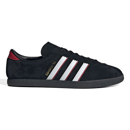 adidas アディダスオリジナルス London 96 ロンドン スエードシューズ IH4773 黒 ブラック メンズ レディース