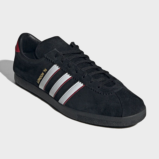 adidas アディダスオリジナルス London 96 ロンドン スエードシューズ IH4773 黒 ブラック メンズ レディース