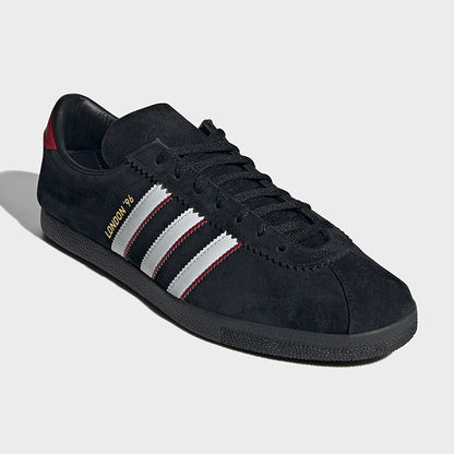 adidas アディダスオリジナルス London 96 ロンドン スエードシューズ IH4773 黒 ブラック メンズ レディース