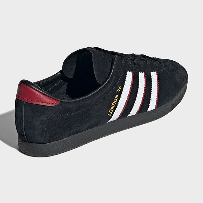 adidas アディダスオリジナルス London 96 ロンドン スエードシューズ IH4773 黒 ブラック メンズ レディース