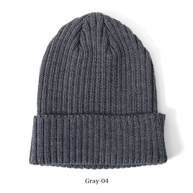 KIJIMA TAKAYUKI WOOL KNIT BEANIE 202004