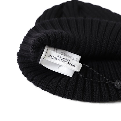 KIJIMA TAKAYUKI WOOL KNIT BEANIE 202004