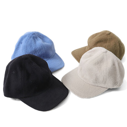 KIJIMA TAKAYUKI 6PANEL CAP MOHAIR W-202838