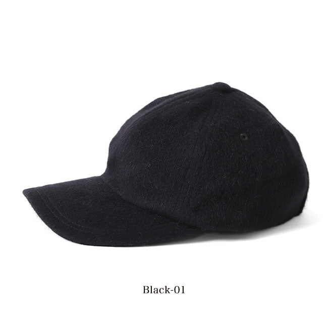 KIJIMA TAKAYUKI 6PANEL CAP MOHAIR W-202838