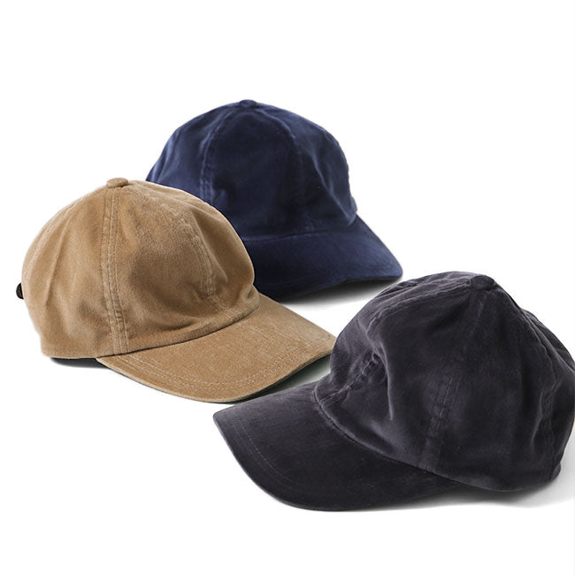 KIJIMA TAKAYUKI 6PANEL CAP VELOUR W-202839