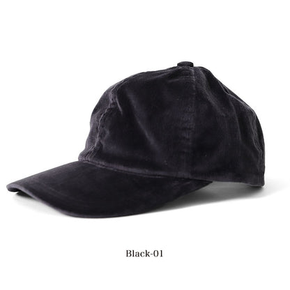 KIJIMA TAKAYUKI 6PANEL CAP VELOUR W-202839