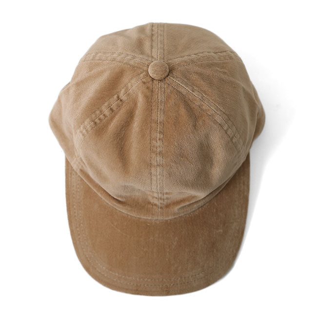 KIJIMA TAKAYUKI 6PANEL CAP VELOUR W-202839