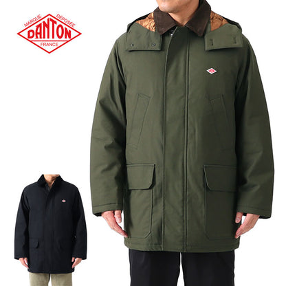 DANTON ダントン T/C ギャバジン プリマロフト インサレーションコート JD-8076 SOG メンズ