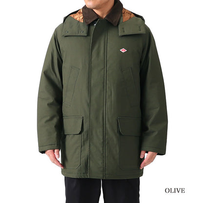 DANTON ダントン T/C ギャバジン プリマロフト インサレーションコート JD-8076 SOG メンズ