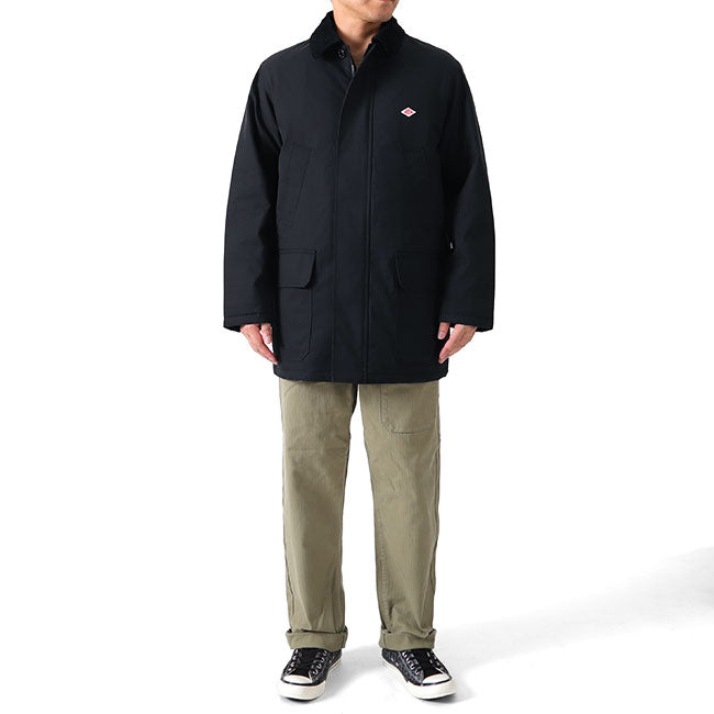 DANTON ダントン T/C ギャバジン プリマロフト インサレーションコート JD-8076 SOG メンズ