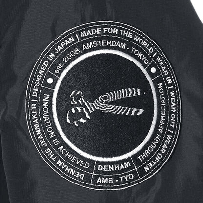 DENHAM デンハム シザーロゴワッペン フード内蔵 スタンドカラー ダウンジャケット D.N.H.M DOWN メンズ