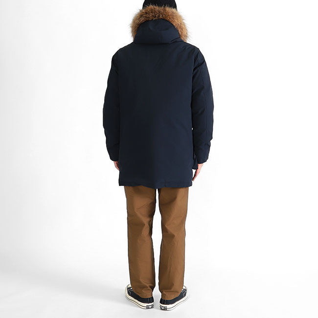 DANTON ダントン ファー付き フードダウンコート JD-8932 LAS ダウンジャケット (メンズ)