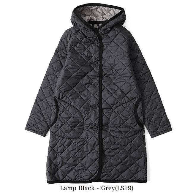 別注カラー LAVENHAM ラベンハム BRUNDON ブランドン ラブンスター キルティングコー ロングコート (レディース)
