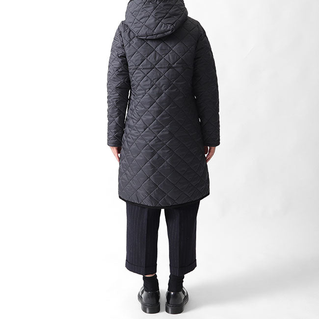 別注カラー LAVENHAM ラベンハム BRUNDON ブランドン ラブンスター キルティングコー ロングコート (レディース)