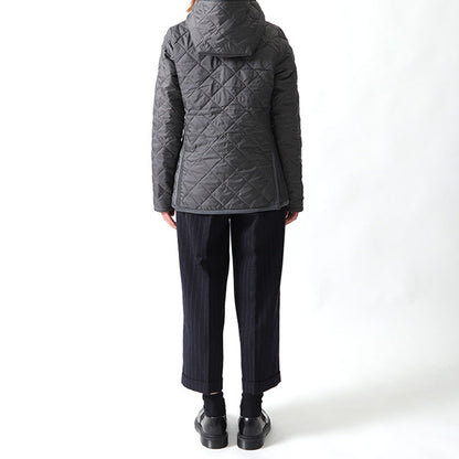 50周年限定モデル LAVENHAM ラベンハム CRAYDON クレイドン リバティ ショート丈 フード付き キルティングジャケット 花柄 マリア (レディース)