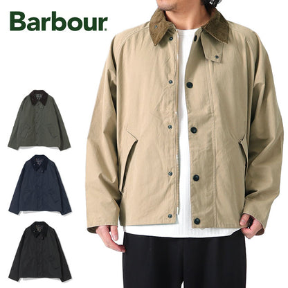 Barbour バブアー OS TRANSPORTER トランスポーター ピーチスキン ノンオイルドジャケット MCA0931 ノンワックス メンズ レディース