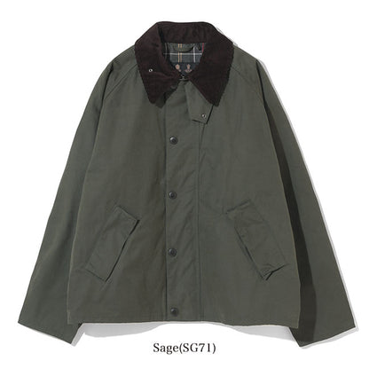 Barbour バブアー OS TRANSPORTER トランスポーター ピーチスキン ノンオイルドジャケット MCA0931 ノンワックス メンズ レディース
