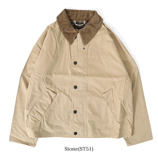 Barbour バブアー OS TRANSPORTER トランスポーター ピーチスキン ノンオイルドジャケット MCA0931 ノンワックス メンズ レディース