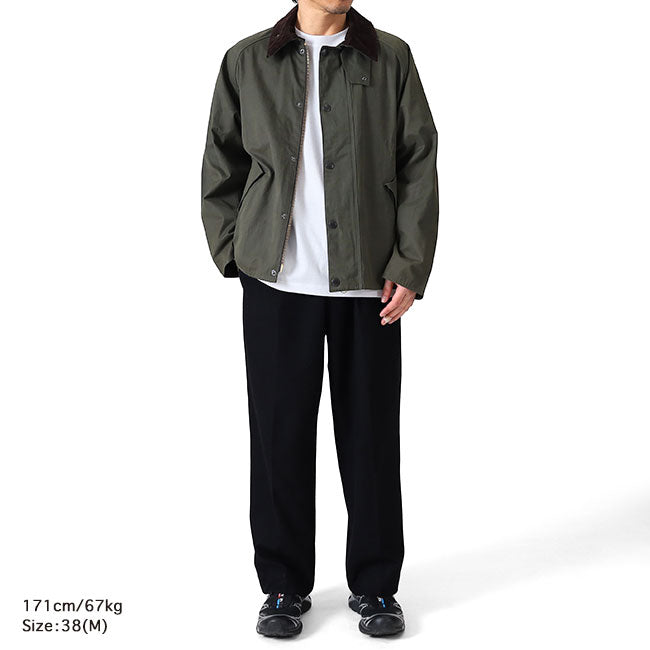 Barbour バブアー OS TRANSPORTER トランスポーター ピーチスキン ノンオイルドジャケット MCA0931 ノンワックス メンズ レディース