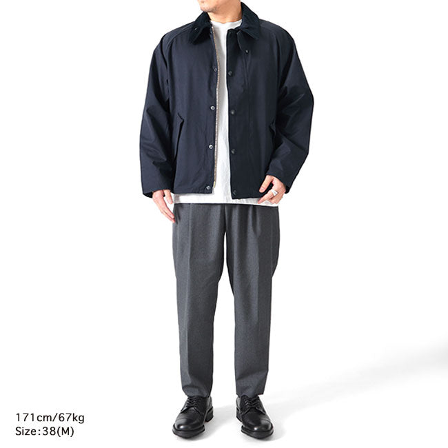 Barbour バブアー OS TRANSPORTER トランスポーター ピーチスキン ノンオイルドジャケット MCA0931 ノンワックス メンズ レディース