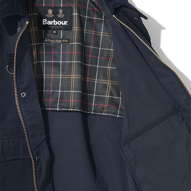 Barbour バブアー OS SPEY スペイ ピーチスキン ノンオイルドジャケット MCA0932 ノンワックス メンズ レディース
