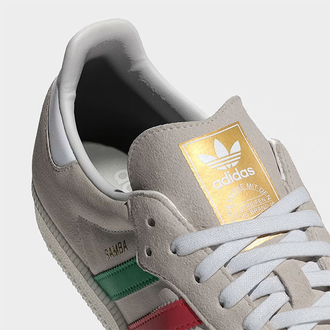 adidas アディダスオリジナルス SAMBA OG サンバ レザースニーカー IG1826 グレー シューズ メンズ レディース