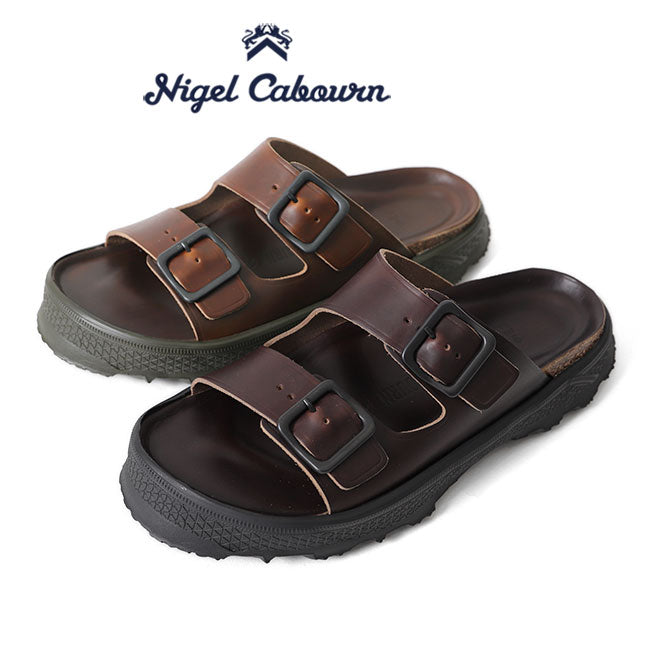 Nigel Cabourn ナイジェルケーボン ピートレーベル レザーサンダル 80440062000 メンズ