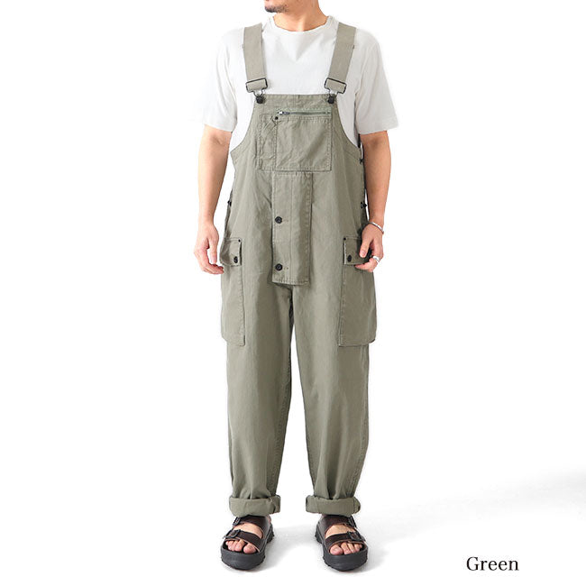 Nigel Cabourn ナイジェルケーボン LYBRO ライブロ コットンヘリンボーン P-70 ネイバル ダンガリー 80441350550 オーバーオール