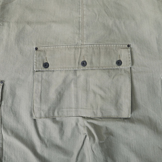 Nigel Cabourn ナイジェルケーボン LYBRO ライブロ コットンヘリンボーン P-70 ネイバル ダンガリー 80441350550 オーバーオール