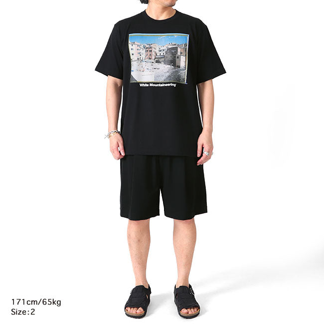 White Mountaineering GENOVA PHOTO T-SHIRT WM2471526 **