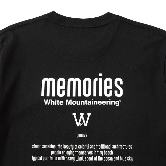 White Mountaineering GENOVA PHOTO T-SHIRT WM2471526 **