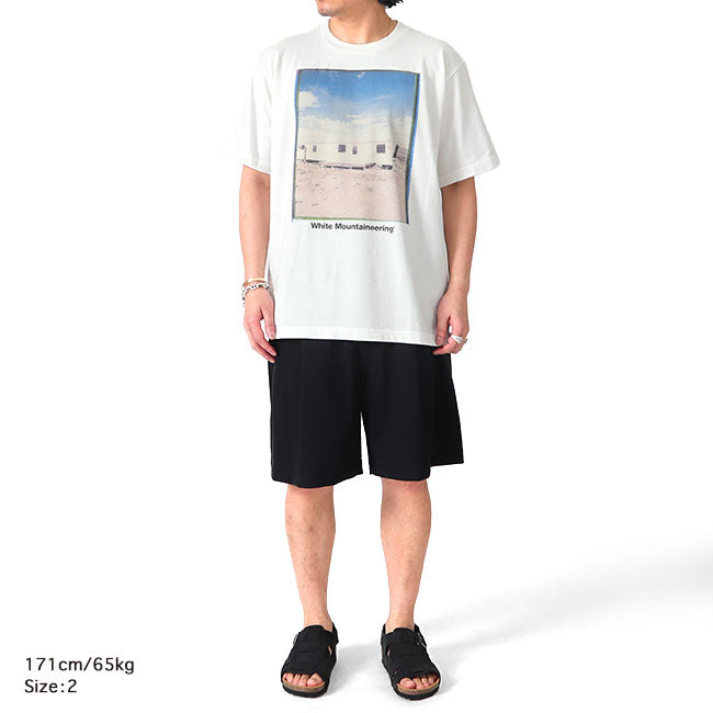 White Mountaineering NEVADA PHOTO T-SHIRT WM2471528 **