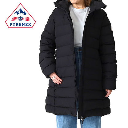 PYRENEX ピレネックス SERRES セール Aライン ダウンコート HWY050 フード付き レディース