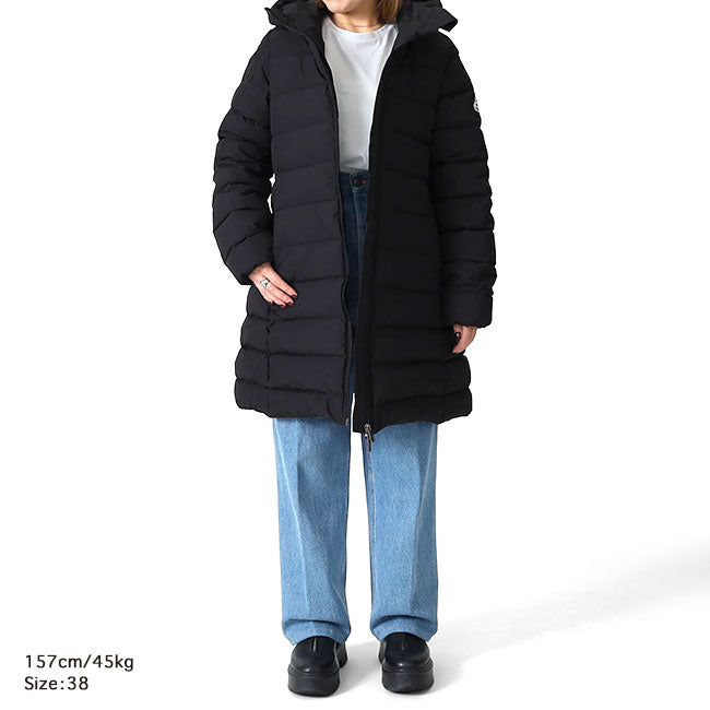 PYRENEX ピレネックス SERRES セール Aライン ダウンコート HWY050 フード付き レディース