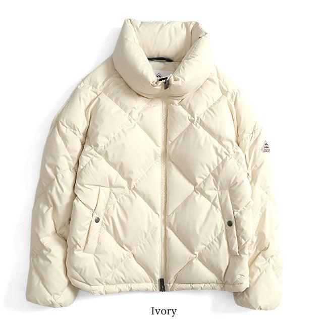 PYRENEX ピレネックス ADELE アデル キルティング スタンドカラー ダウンジャケット HWY009 ショートダウン レディース