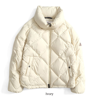 PYRENEX ピレネックス ADELE アデル キルティング スタンドカラー ダウンジャケット HWY009 ショートダウン レディース