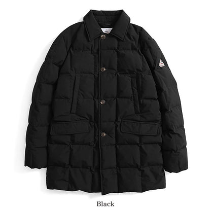 PYRENEX ピレネックス GRAVES グラーヴ ステンカラー ダウンコート HMY020 ステンカラーコート ミドルコート メンズ