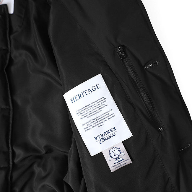 PYRENEX ピレネックス GRAVES グラーヴ ステンカラー ダウンコート HMY020 ステンカラーコート ミドルコート メンズ