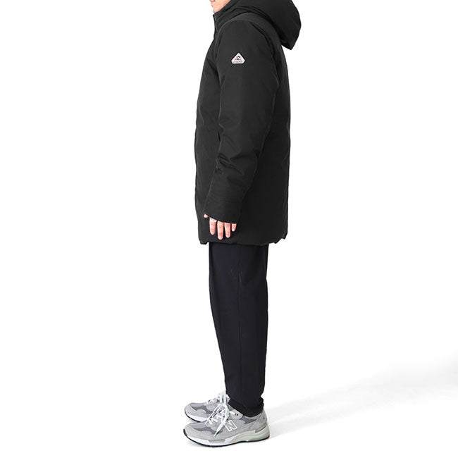 PYRENEX ピレネックス PAU ポー ギャバジン フーデッド ダウンコートHMY031 ダウンジャケット フード付き メンズ