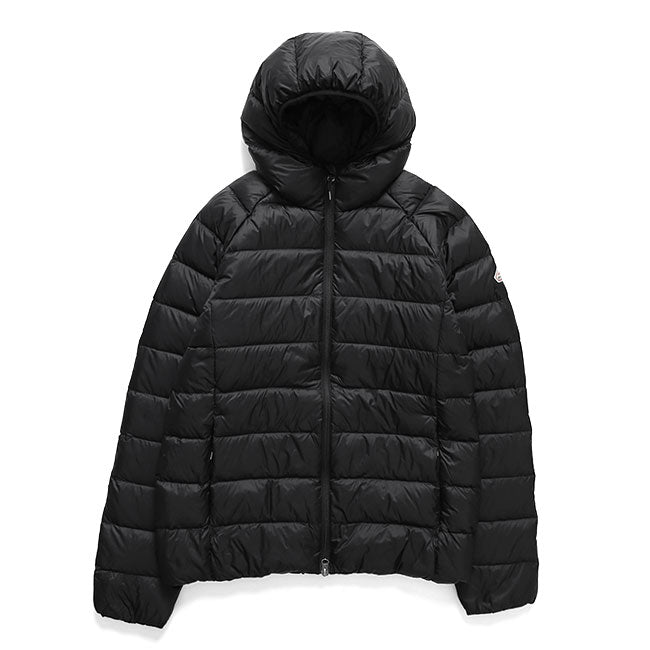 PYRENEX ピレネックス ARIAL HOODED アリアル フーデッド ライトダウンジャケット HMY026 黒 ブラック フード付き メンズ