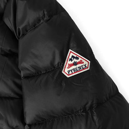 PYRENEX ピレネックス ARIAL SC アリアル スタンドカラー ライトダウンジャケットHMY028 黒 ブラック メンズ