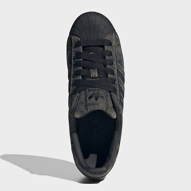 adidas originals アディダスオリジナルス Superstar 82 ウォシュド ブラックデニム スーパースター 82 JQ3240 黒 メンズ レディース