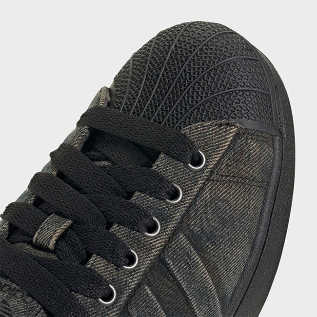 adidas originals アディダスオリジナルス Superstar 82 ウォシュド ブラックデニム スーパースター 82 JQ3240 黒 メンズ レディース