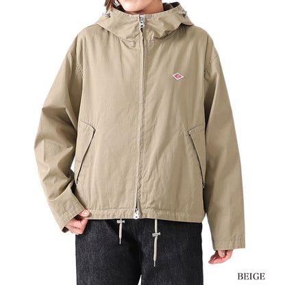 DANTON ダントン コットンツイル フーデッドブルゾン DT-A0119 CMT フードジャケット レディース