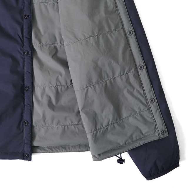 DANTON ダントン ノーカラー インサレーション インナージャケット DT-A0483 SBT DT-A0129 SBT 中綿ジャケット プリマロフト メンズ