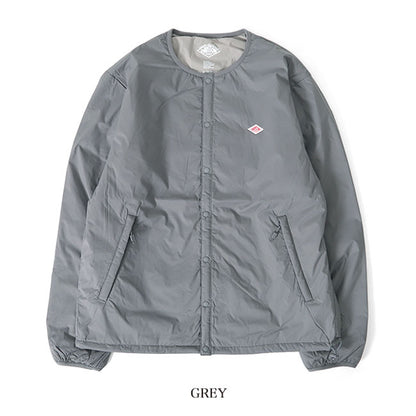 DANTON ダントン ノーカラー インサレーション インナージャケット DT-A0483 SBT DT-A0129 SBT 中綿ジャケット プリマロフト メンズ