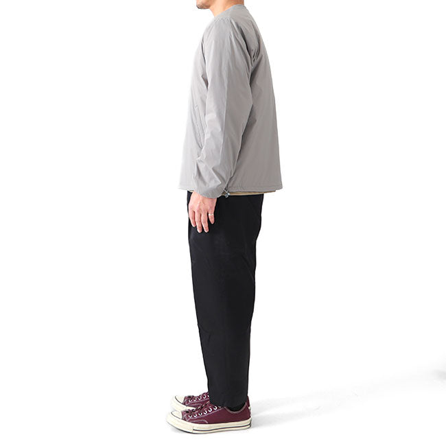 DANTON ダントン ノーカラー インサレーション インナージャケット DT-A0483 SBT DT-A0129 SBT 中綿ジャケット プリマロフト メンズ
