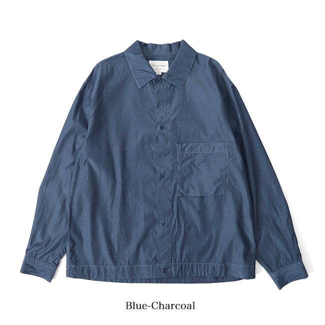 STILL BY HAND スティルバイハンド タイプライター ライト シャツジャケット SH01221 コーチジャケット 長袖シャツ メンズ